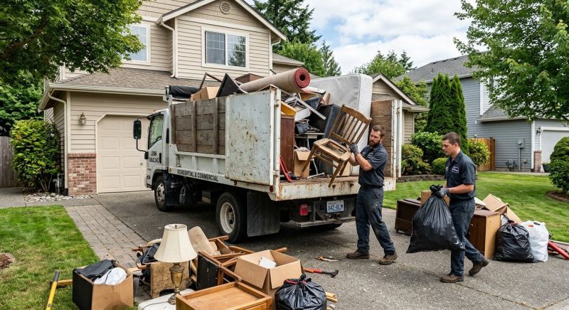 Garage Junk Removal in Charlotte, NC
