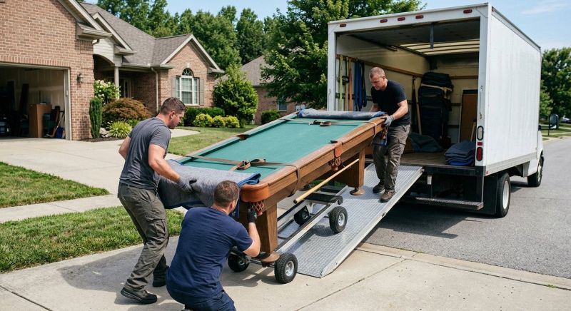 Shuffleboard Table Moving in Charlotte, NC