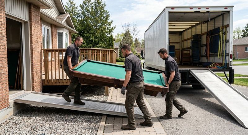 Shuffleboard Table Moving in Hendersonville, NC